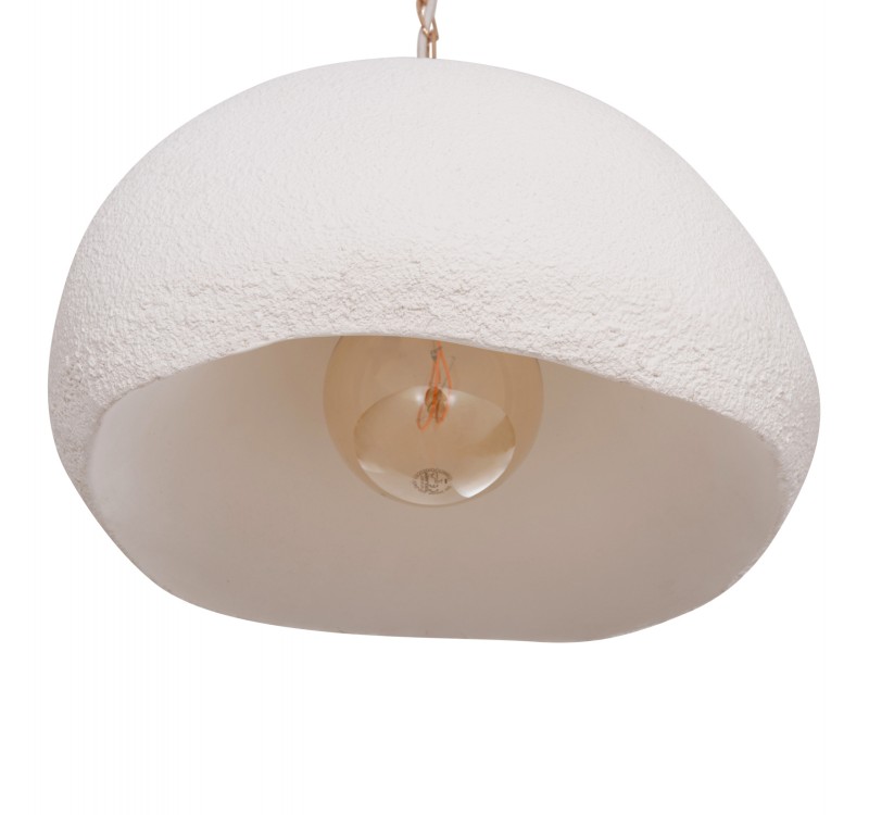 ΦΩΤΙΣΤΙΚΟ ΟΡΟΦΗΣ ΚΡΕΜΑΣΤΟ JAYLEN HM4703.02S FIBER CEMENT ΛΕΥΚΟ