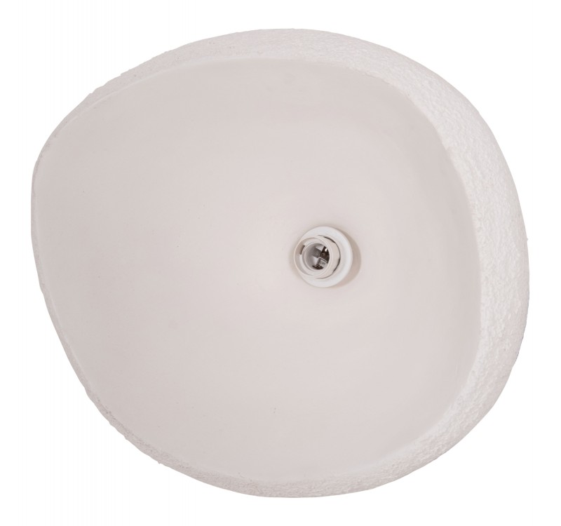ΦΩΤΙΣΤΙΚΟ ΟΡΟΦΗΣ ΚΡΕΜΑΣΤΟ JAYLEN HM4703.02S FIBER CEMENT ΛΕΥΚΟ