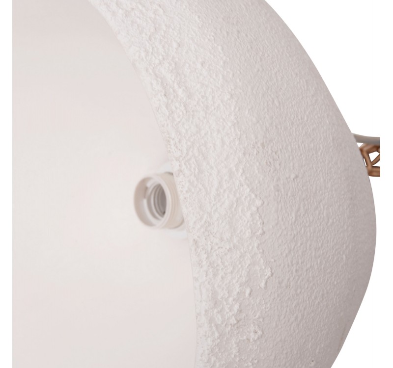 ΦΩΤΙΣΤΙΚΟ ΟΡΟΦΗΣ ΚΡΕΜΑΣΤΟ JAYLEN HM4703.02S FIBER CEMENT ΛΕΥΚΟ