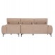 ΚΑΝΑΠΕΣ ΔΕΞΙΑ ΓΩΝΙΑ DIVYA HM3267.11R ΜΠΕΖ ΥΦΑΣΜΑ 260x100-174x104Υεκ.
