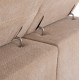 ΚΑΝΑΠΕΣ ΑΡΙΣΤΕΡΗ ΓΩΝΙΑ DIVYA HM3267.11L ΜΠΕΖ ΥΦΑΣΜΑ 260x100-174x104Υεκ.