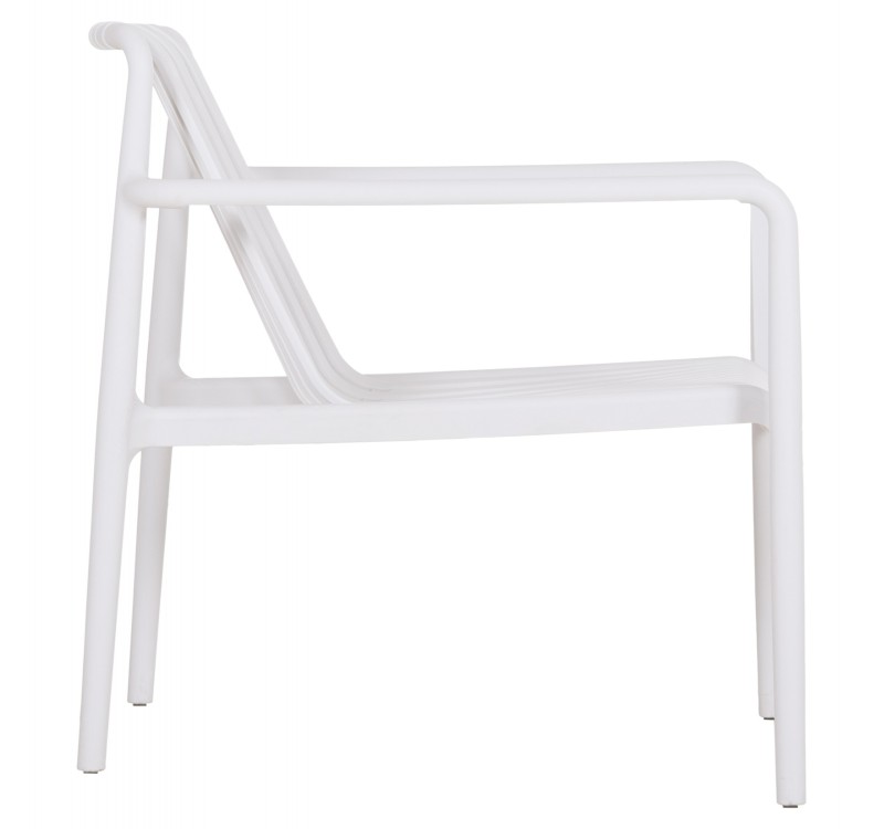 ΠΟΛΥΘΡΟΝΑ LOUNGE ΕΞΩΤ.ΧΩΡΟΥ MALEN HM6626.01 ΛΕΥΚΟ ΠΟΛΥΠΡΟΠΥΛΕΝΙΟ 67x75x75Υεκ