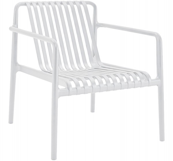 ΠΟΛΥΘΡΟΝΑ LOUNGE ΕΞΩΤ.ΧΩΡΟΥ MALEN HM6626.01 ΛΕΥΚΟ ΠΟΛΥΠΡΟΠΥΛΕΝΙΟ 67x75x75Υεκ