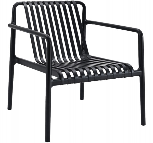 ΠΟΛΥΘΡΟΝΑ LOUNGE ΕΞΩΤ.ΧΩΡΟΥ MALEN HM6626.02 ΜΑΥΡΟ ΠΟΛΥΠΡΟΠΥΛΕΝΙΟ 67x75x75Υεκ
