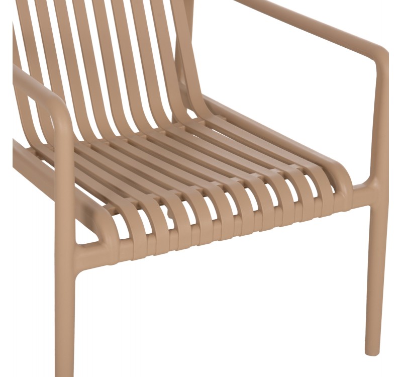 ΠΟΛΥΘΡΟΝΑ LOUNGE ΕΞΩΤ.ΧΩΡΟΥ MALEN HM6626.04 ΚΑΠΟΥΤΣΙΝΟ ΠΟΛΥΠΡΟΠΥΛΕΝΙΟ 67x75x75Υεκ