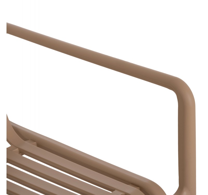 ΠΟΛΥΘΡΟΝΑ LOUNGE ΕΞΩΤ.ΧΩΡΟΥ MALEN HM6626.04 ΚΑΠΟΥΤΣΙΝΟ ΠΟΛΥΠΡΟΠΥΛΕΝΙΟ 67x75x75Υεκ