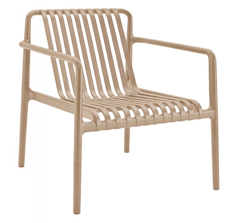 ΠΟΛΥΘΡΟΝΑ LOUNGE ΕΞΩΤ.ΧΩΡΟΥ MALEN HM6626.04 ΚΑΠΟΥΤΣΙΝΟ ΠΟΛΥΠΡΟΠΥΛΕΝΙΟ 66x77x76Υεκ