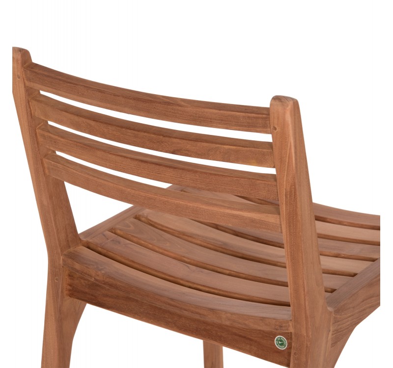 ΚΑΡΕΚΛΑ ΕΞΩΤ.ΧΩΡΟΥ PAVEL HM6615 ΞΥΛΟ TEAK--ΦΥΣΙΚΟ ΧΡΩΜΑ 46x54x78Υεκ.