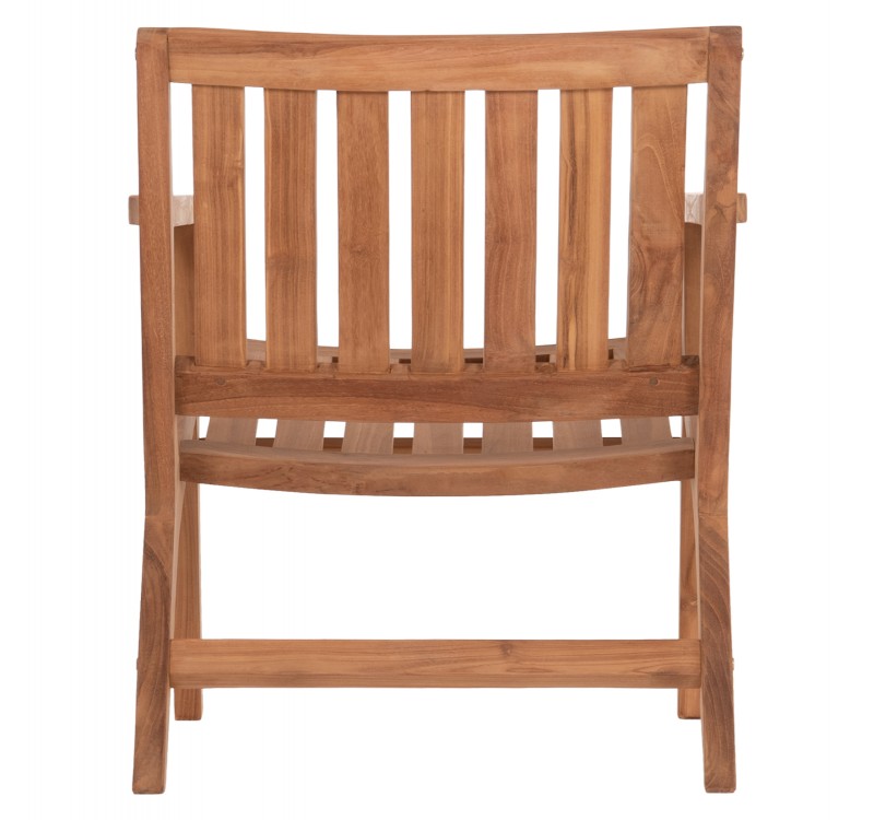ΠΟΛΥΘΡΟΝΑ LOUNGE ARANIA HM6617 ΞΥΛΟ TEAK ΣΕ ΦΥΣΙΚΟ 59x65x69Υεκ.