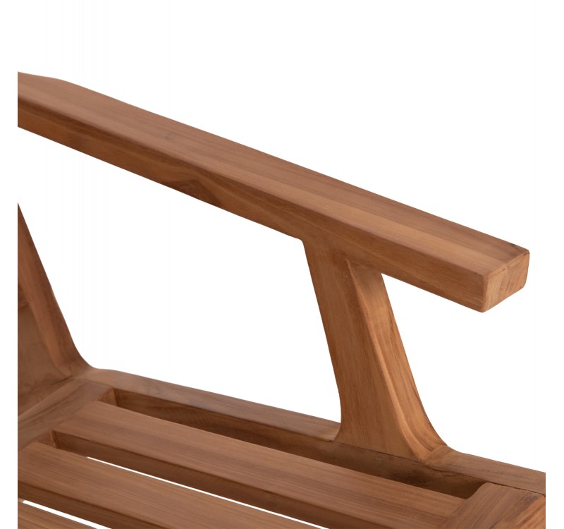 ΠΟΛΥΘΡΟΝΑ LOUNGE ARANIA HM6617 ΞΥΛΟ TEAK ΣΕ ΦΥΣΙΚΟ 59x65x69Υεκ.