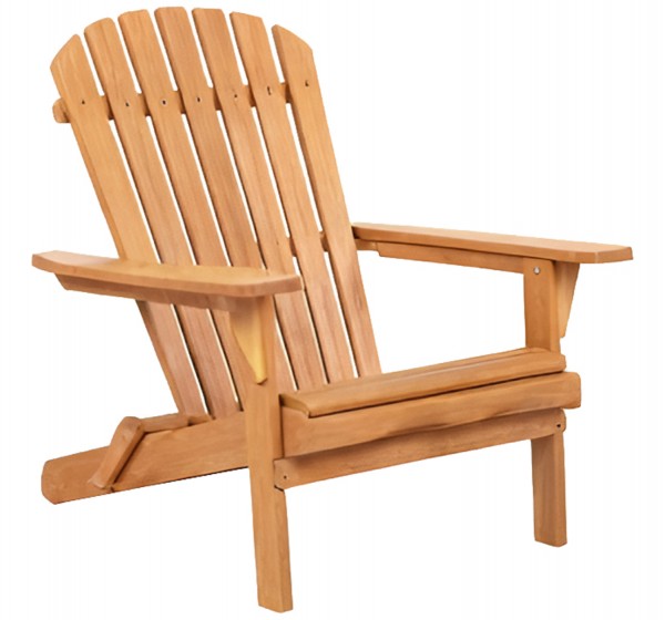 ΠΟΛΥΘΡΟΝΑ LOUNGE ΠΤΥΣΣΟΜΕΝΗ SKALL HM6619 ΞΥΛΟ TEAK ΦΥΣΙΚΟ 70.5x85x92Υεκ.