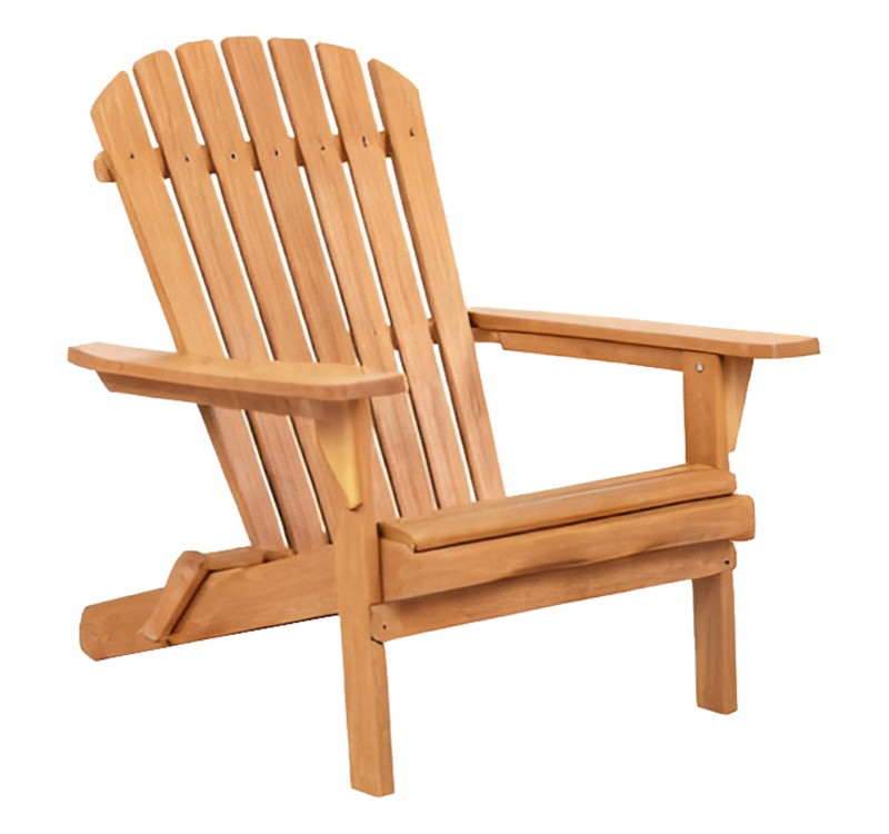 ΠΟΛΥΘΡΟΝΑ LOUNGE ΠΤΥΣΣΟΜΕΝΗ SKALL HM6619 ΞΥΛΟ TEAK ΦΥΣΙΚΟ 70x89x95Υεκ.