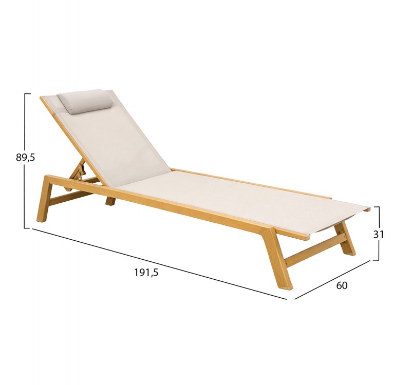 ΞΑΠΛΩΣΤΡΑ ΑΛΟΥΜΙΝΙΟΥ ΜΕ ΜΑΞΙΛΑΡΙ RABIA HM5982.05 HEAT TRANSFER & ΛΕΥΚΟ 191,5x60x31Υ