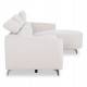 ΚΑΝΑΠΕΣ ΔΕΞΙΑ ΓΩΝΙΑ 3Θ ΜΕ RECLINE VALENTE HM3317.02R ΜΠΕΖ ΥΦΑΣΜΑ 275x160x104Yεκ