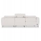 ΚΑΝΑΠΕΣ ΔΕΞΙΑ ΓΩΝΙΑ 3Θ ΜΕ RECLINE VALENTE HM3317.02R ΜΠΕΖ ΥΦΑΣΜΑ 275x160x104Yεκ
