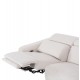 ΚΑΝΑΠΕΣ ΔΕΞΙΑ ΓΩΝΙΑ 3Θ ΜΕ RECLINE VALENTE HM3317.02R ΜΠΕΖ ΥΦΑΣΜΑ 275x160x104Yεκ