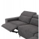 ΚΑΝΑΠΕΣ ΔΕΞΙΑ ΓΩΝΙΑ 5Θ ΜΕ RECLINE LUNARIS HM3316.01R ΓΚΡΙ ΥΦΑΣΜΑ 307x267x94Yεκ