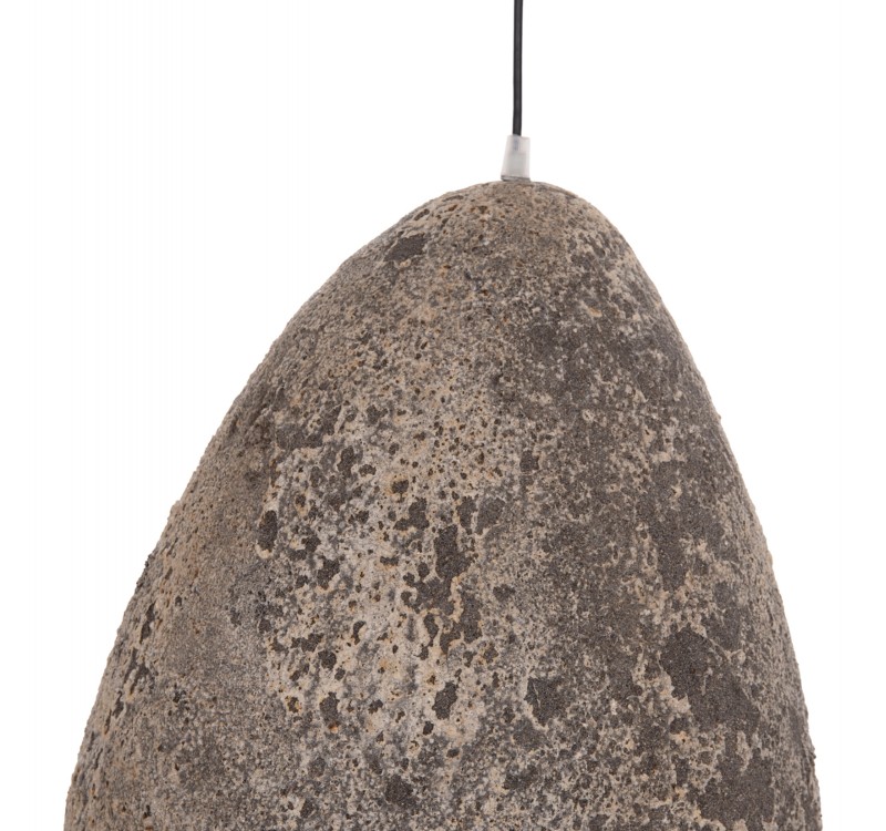 ΦΩΤΙΣΤΙΚΟ ΟΡΟΦΗΣ ΜΕ ΟΨΗ ΠΕΤΡΑΣ STONER (S) HM4417.04 ΓΚΡΙ--37x30x45Υεκ.