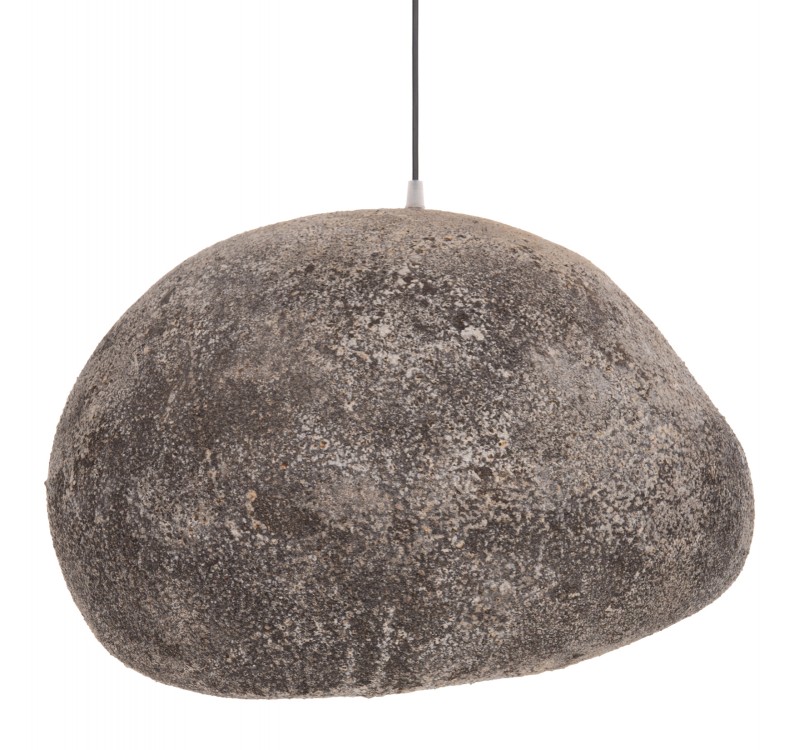 ΦΩΤΙΣΤΙΚΟ ΟΡΟΦΗΣ ΜΕ ΟΨΗ ΠΕΤΡΑΣ STONER (M) HM4418.04 ΓΚΡΙ--55x45x40Υεκ.