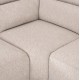 ΚΑΝΑΠΕΣ ΔΕΞΙΑ ΓΩΝΙΑ 5Θ ΜΕ RECLINE LUNARIS HM3316.02R ΕΚΡΟΥ ΥΦΑΣΜΑ 307x267x94Yεκ