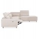 ΚΑΝΑΠΕΣ ΑΡΙΣΤΕΡΗ ΓΩΝΙΑ 5Θ ΜΕ RECLINE LUNARIS HM3316.02L ΕΚΡΟΥ ΥΦΑΣΜΑ 307x267x94Yεκ