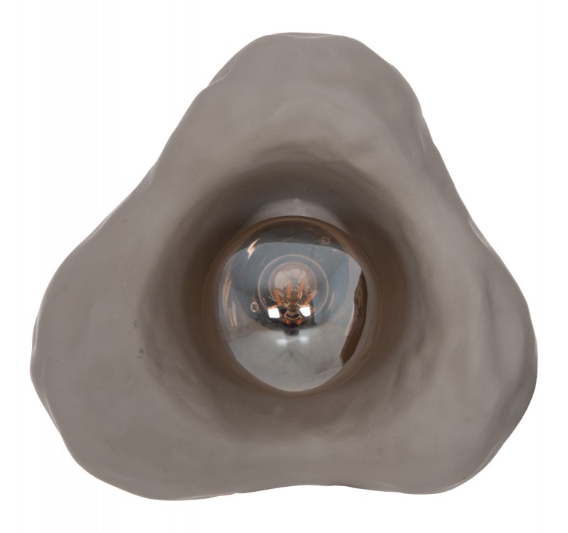 ΕΠΙΤΟΙΧΙΟ ΦΩΤΙΣΤΙΚΟ LUXON HM4701.03S FIBER CEMENT ΣΕ ΓΚΡΙ 28x15x25Υεκ.