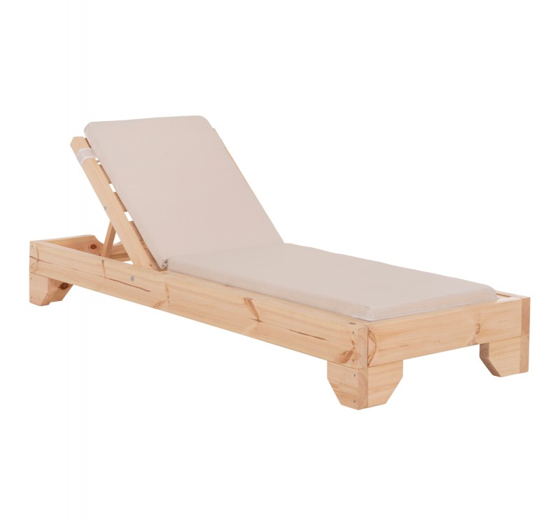 ΞΑΠΛΩΣΤΡΑ ΜΕ ΜΑΞΙΛΑΡΙ ΚΟΡΙΝΟΣ HM10775.60T ΞΥΛΟ ΠΕΥΚΟΥ--TEXTILENE ΜΠΕΖ 79x204x77Υεκ