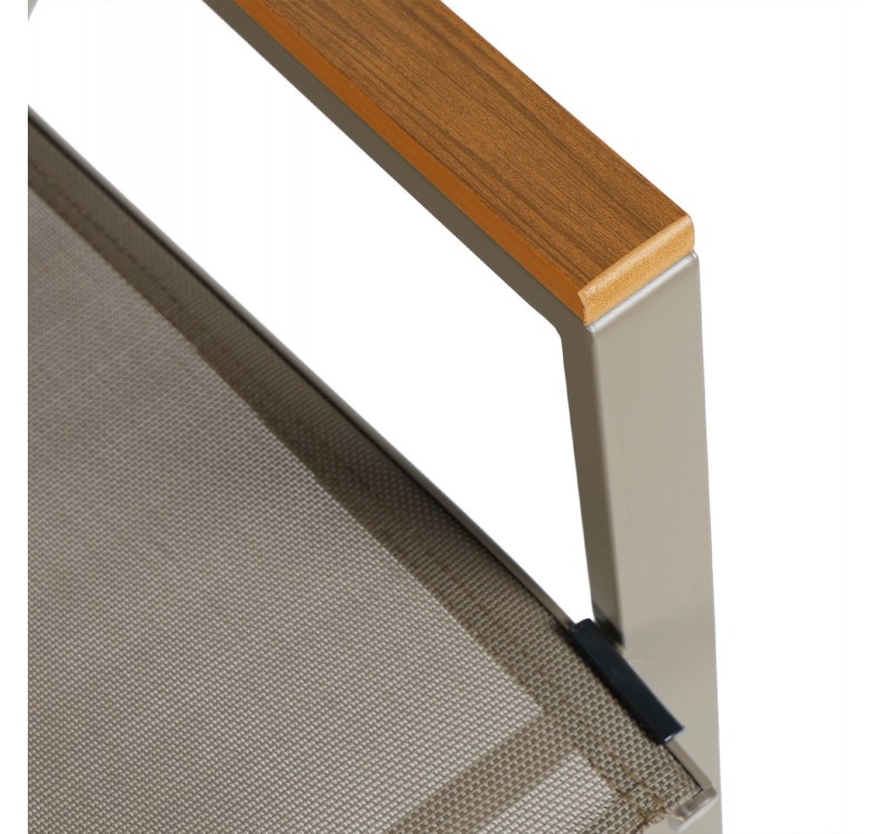 ΠΟΛΥΘΡΟΝΑ ΕΞ.ΧΩΡΟΥ LEONE HM6429.04 ΜΕΤΑΛΛΙΚΗ ΣΑΜΠΑΝΙ--TEXTILENE ΣΑΜΠΑΝΙ 54x74x91Υεκ