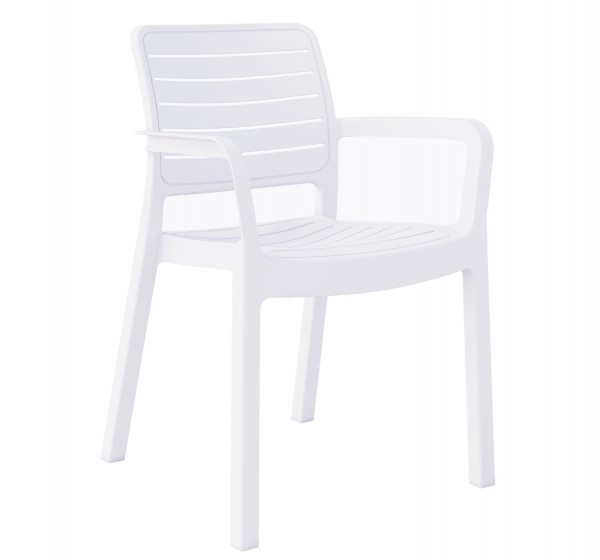 ΠΟΛΥΘΡΟΝΑ ΕΞΩΤ.ΧΩΡΟΥ FLAN HM6369.01 ΛΕΥΚΟ ΠΟΛΥΠΡΟΠΥΛΕΝΙΟ 57x56x82.5Yεκ.