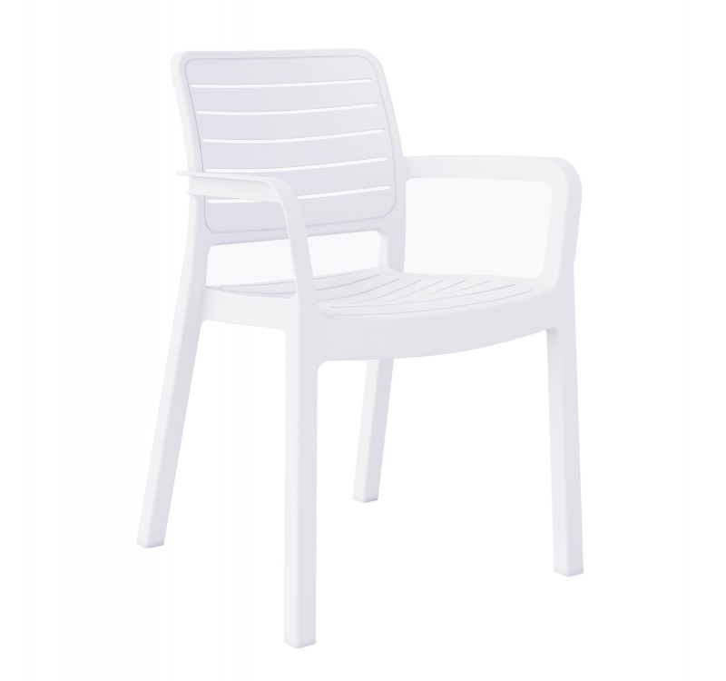 ΠΟΛΥΘΡΟΝΑ ΕΞΩΤ.ΧΩΡΟΥ FLAN HM6369.01 ΛΕΥΚΟ ΠΟΛΥΠΡΟΠΥΛΕΝΙΟ 57x56x82.5Yεκ.