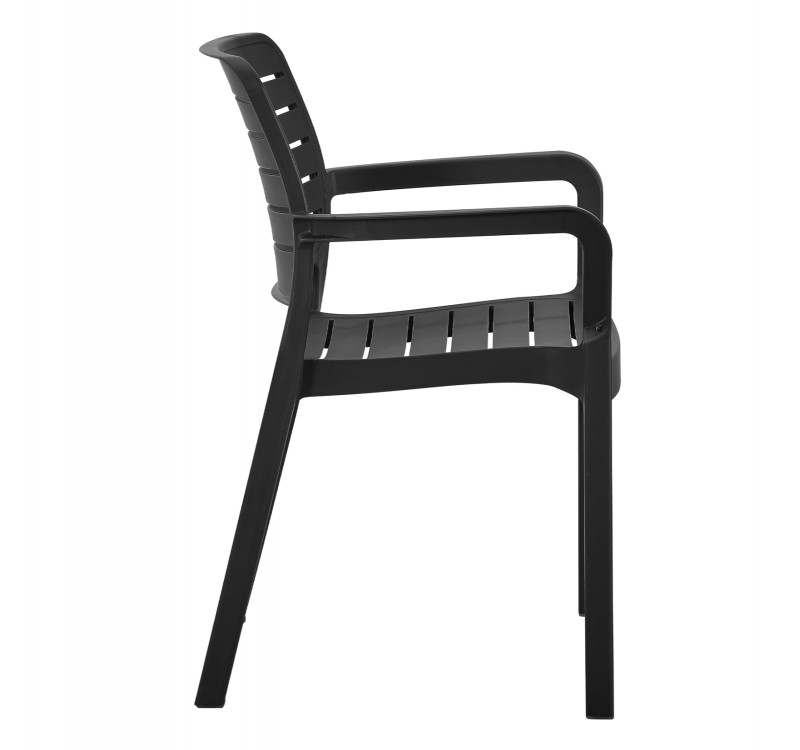 ΠΟΛΥΘΡΟΝΑ ΕΞΩΤ.ΧΩΡΟΥ FLAN HM6369.02 ΜΑΥΡΟ ΠΟΛΥΠΡΟΠΥΛΕΝΙΟ 57x56x82.5Yεκ.