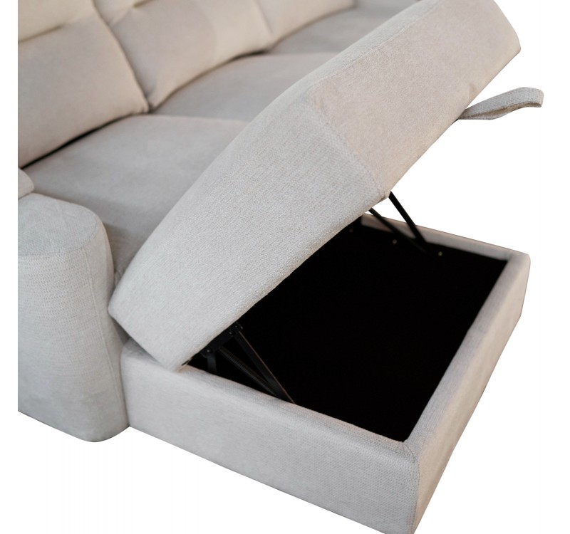 ΣΕΤ ΚΑΝΑΠΕΣ-ΠΟΛΥΘΡΟΝΑ RELAX SYNTHIA HM10735.01 ΜΠΕΖ ΥΦΑΣΜΑ-ΗΛΕΚΤΡΙΚΗ ΑΝΑΚΛΙΣΗ [L]
