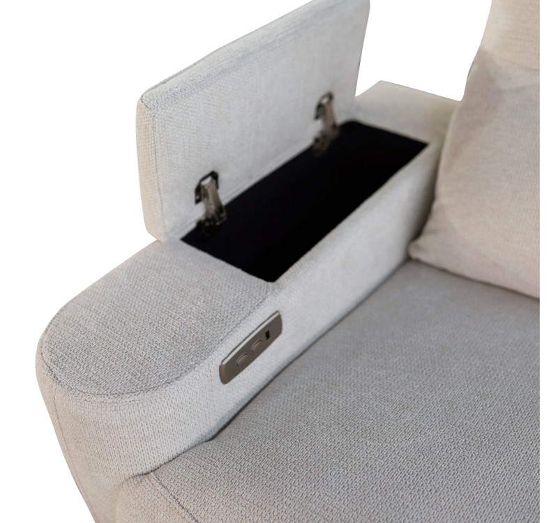 ΣΕΤ ΚΑΝΑΠΕΣ-ΠΟΛΥΘΡΟΝΑ RELAX SYNTHIA HM10736.01 ΜΠΕΖ ΥΦΑΣΜΑ-ΗΛ.ΑΝΑΚΛΙΣΗ [R]