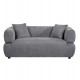 ΚΑΝΑΠΕΣ 2-ΘΕΣΙΟΣ ARCTIS HM3328.01 ΓΚΡΙ ΥΦΑΣΜΑ 169x88x88Υεκ.