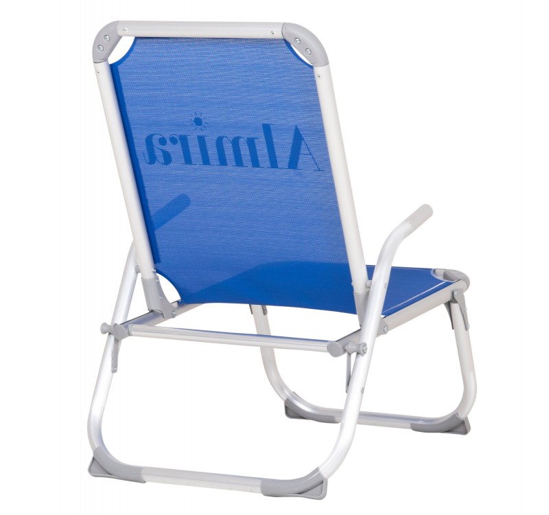 ΚΑΡΕΚΛΑΚΙ ΠΑΡΑΛΙΑΣ ΑΛΟΥΜΙΝΙΟΥ ΒΑΡ.ΤΥΠΟΥ ΥΠΕΡΥΨΩΜΕΝΟ ALMIRA HM6431.01 ΜΠΛΕ 53x68x80Υεκ