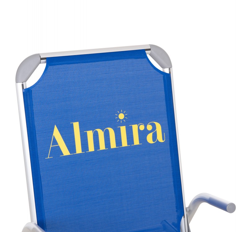 ΚΑΡΕΚΛΑΚΙ ΠΑΡΑΛΙΑΣ ΑΛΟΥΜΙΝΙΟΥ ΒΑΡ.ΤΥΠΟΥ ΥΠΕΡΥΨΩΜΕΝΟ ALMIRA HM6431.01 ΜΠΛΕ 53x68x80Υεκ