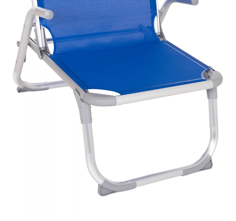 ΚΑΡΕΚΛΑΚΙ ΠΑΡΑΛΙΑΣ ΑΛΟΥΜΙΝΙΟΥ ΒΑΡ.ΤΥΠΟΥ ΥΠΕΡΥΨΩΜΕΝΟ ALMIRA HM6431.01 ΜΠΛΕ 53x68x80Υεκ