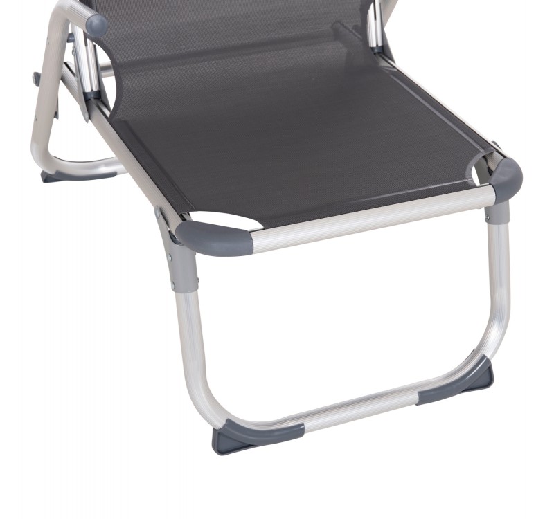 ΚΑΡΕΚΛΑΚΙ ΠΑΡΑΛΙΑΣ ΑΛΟΥΜΙΝΙΟΥ ΒΑΡ.ΤΥΠΟΥ ΥΠΕΡΥΨΩΜΕΝΟ ALMIRA HM6431.10 ΓΚΡΙ 53x68x80Υεκ