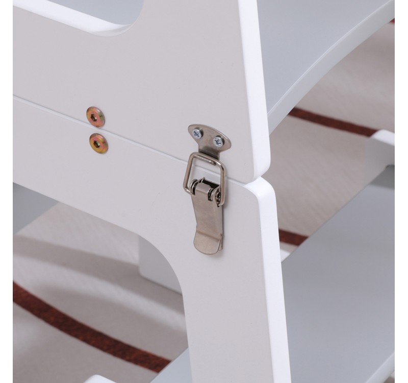 ΠΥΡΓΟΣ ΕΚΜΑΘΗΣΗΣ ΜΕ ΠΙΝΑΚΑ RICKI HM18345.03 ΞΥΛΟ ΠΕΥΚΟΥ ΛΕΥΚΟ/ΓΚΡΙ 37x40x84Υεκ