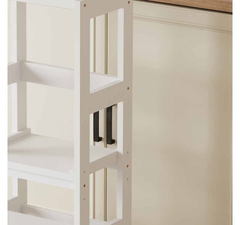 ΠΥΡΓΟΣ ΕΚΜΑΘΗΣΗΣ τ.MONTESSORI PEPE HM9291.03 ΞΥΛΟ ΠΕΥΚΟΥ ΛΕΥΚΟ 55x53x90Υεκ