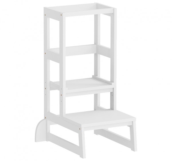 ΠΥΡΓΟΣ ΕΚΜΑΘΗΣΗΣ τ.MONTESSORI PEPE HM9291.03 ΞΥΛΟ ΠΕΥΚΟΥ ΛΕΥΚΟ 55x53x90Υεκ