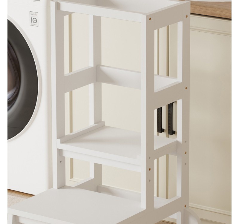 ΠΥΡΓΟΣ ΕΚΜΑΘΗΣΗΣ τ.MONTESSORI PEPE HM9291.03 ΞΥΛΟ ΠΕΥΚΟΥ ΛΕΥΚΟ 55x53x90Υεκ