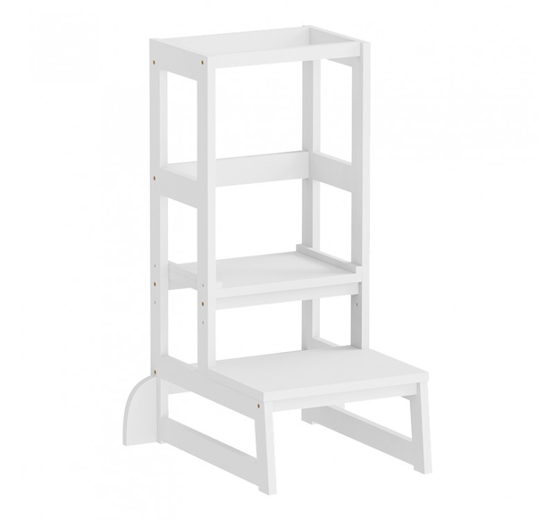 ΠΥΡΓΟΣ ΕΚΜΑΘΗΣΗΣ τ.MONTESSORI PEPE HM9291.03 ΞΥΛΟ ΠΕΥΚΟΥ ΛΕΥΚΟ 55x53x90Υεκ