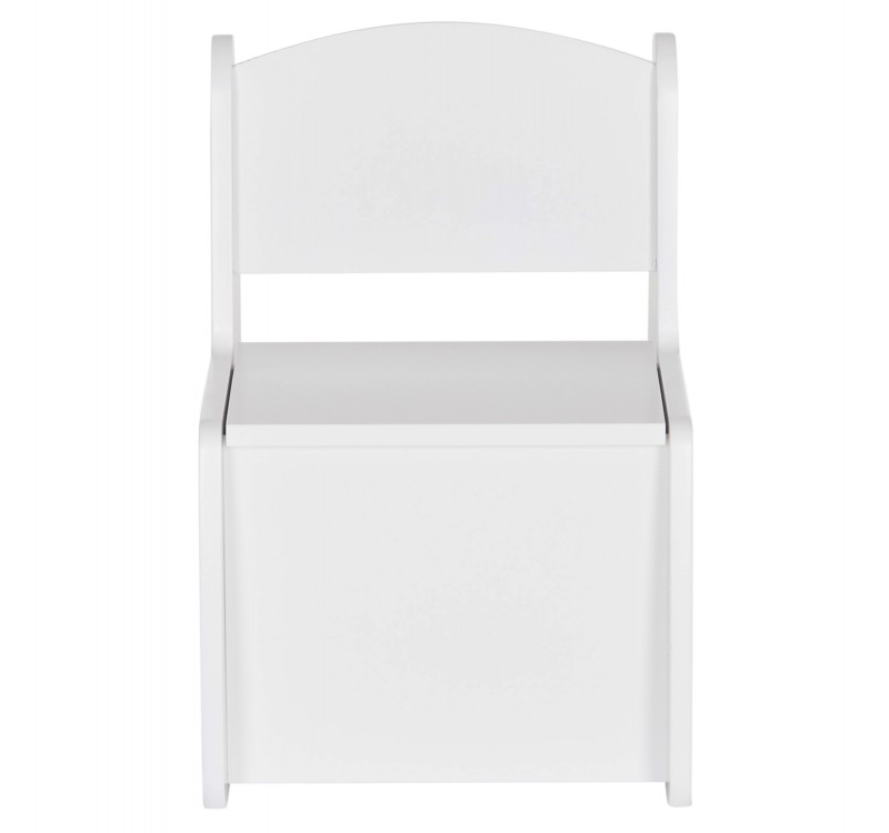 ΠΑΙΔΙΚΟ ΚΑΡΕΚΛΑΚΙ ΜΕ ΑΠΟΘ.ΧΩΡΟ RICKI HM18343.03 ΚΟΝΤΡΑΠΛΑΚΕ/MDF ΛΕΥΚΟ 33x43x47Υεκ