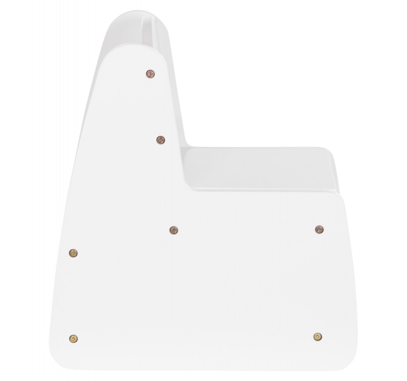 ΠΑΙΔΙΚΟ ΚΑΡΕΚΛΑΚΙ ΜΕ ΑΠΟΘ.ΧΩΡΟ RICKI HM18343.03 ΚΟΝΤΡΑΠΛΑΚΕ/MDF ΛΕΥΚΟ 33x43x47Υεκ