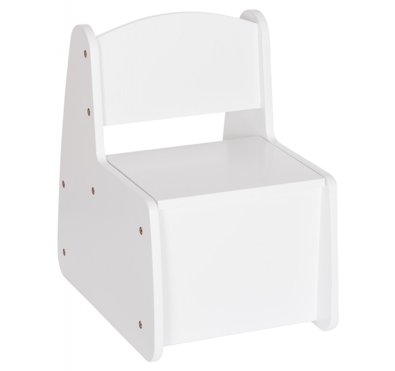 ΠΑΙΔΙΚΟ ΚΑΡΕΚΛΑΚΙ ΜΕ ΑΠΟΘ.ΧΩΡΟ RICKI HM18343.03 ΚΟΝΤΡΑΠΛΑΚΕ/MDF ΛΕΥΚΟ 33x43x47Υεκ