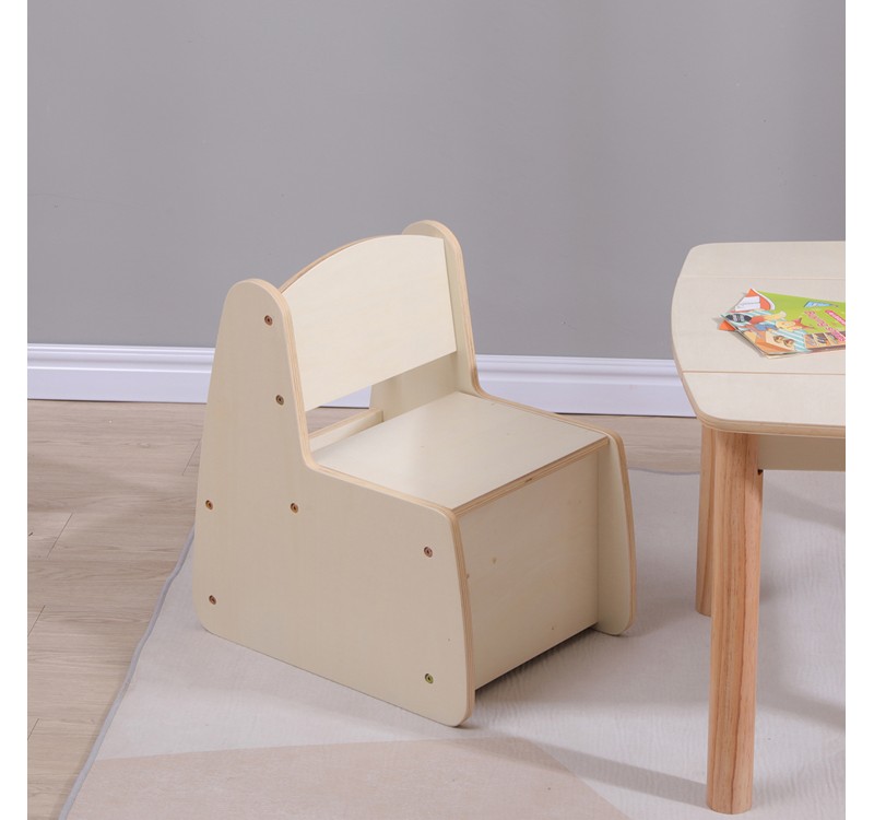 ΠΑΙΔΙΚΟ ΚΑΡΕΚΛΑΚΙ ΜΕ ΑΠΟΘ.ΧΩΡΟ RICKI HM18343.01 ΚΟΝΤΡΑΠΛΑΚΕ/MDF ΦΥΣΙΚΟ 33x43x47Υεκ