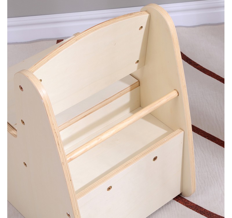 ΠΑΙΔΙΚΟ ΚΑΡΕΚΛΑΚΙ ΜΕ ΑΠΟΘ.ΧΩΡΟ RICKI HM18343.01 ΚΟΝΤΡΑΠΛΑΚΕ/MDF ΦΥΣΙΚΟ 33x43x47Υεκ