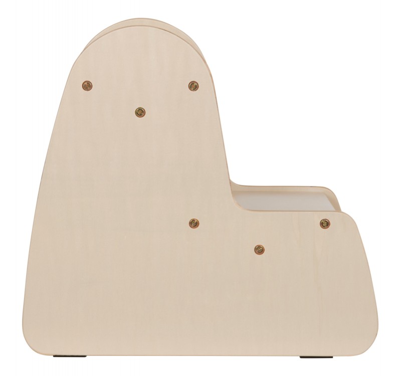 ΠΑΙΔΙΚΗ ΣΚΑΛΑ/ΣΚΑΜΠΟ RICKI HM18340.01 MDF & ΚΟΝΤΡΑΠΛΑΚΕ ΦΥΣΙΚΟ 33x43.5x40.5Υεκ