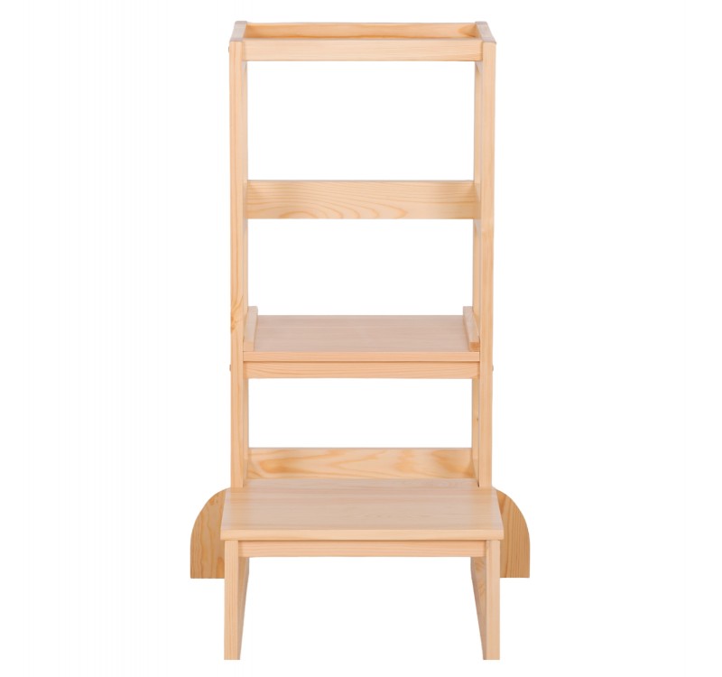 ΠΥΡΓΟΣ ΕΚΜΑΘΗΣΗΣ τ.MONTESSORI PEPE HM9291.01 ΞΥΛΟ ΠΕΥΚΟΥ ΦΥΣΙΚΟ 55x53x90Υεκ